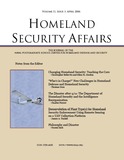 Journal cover for Homeland Security Affairs